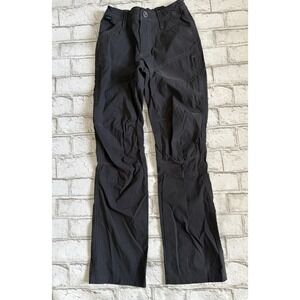 Kuhl Cargo Pants Boys M 10-12 Charcoal Gray Adjustable Outdoor Gorp Hiking